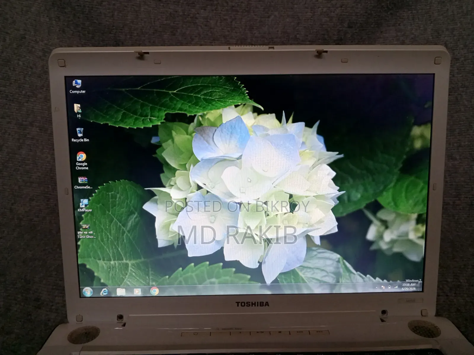 Laptop Toshiba Dynabook T552 2GB Intel Core 2 Duo HDD 320GB