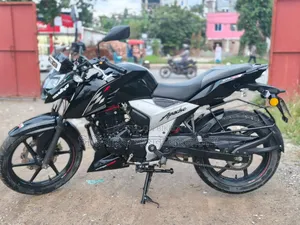 New TVS Apache RTR 160 2v Refresh X-Connect 2021 Black