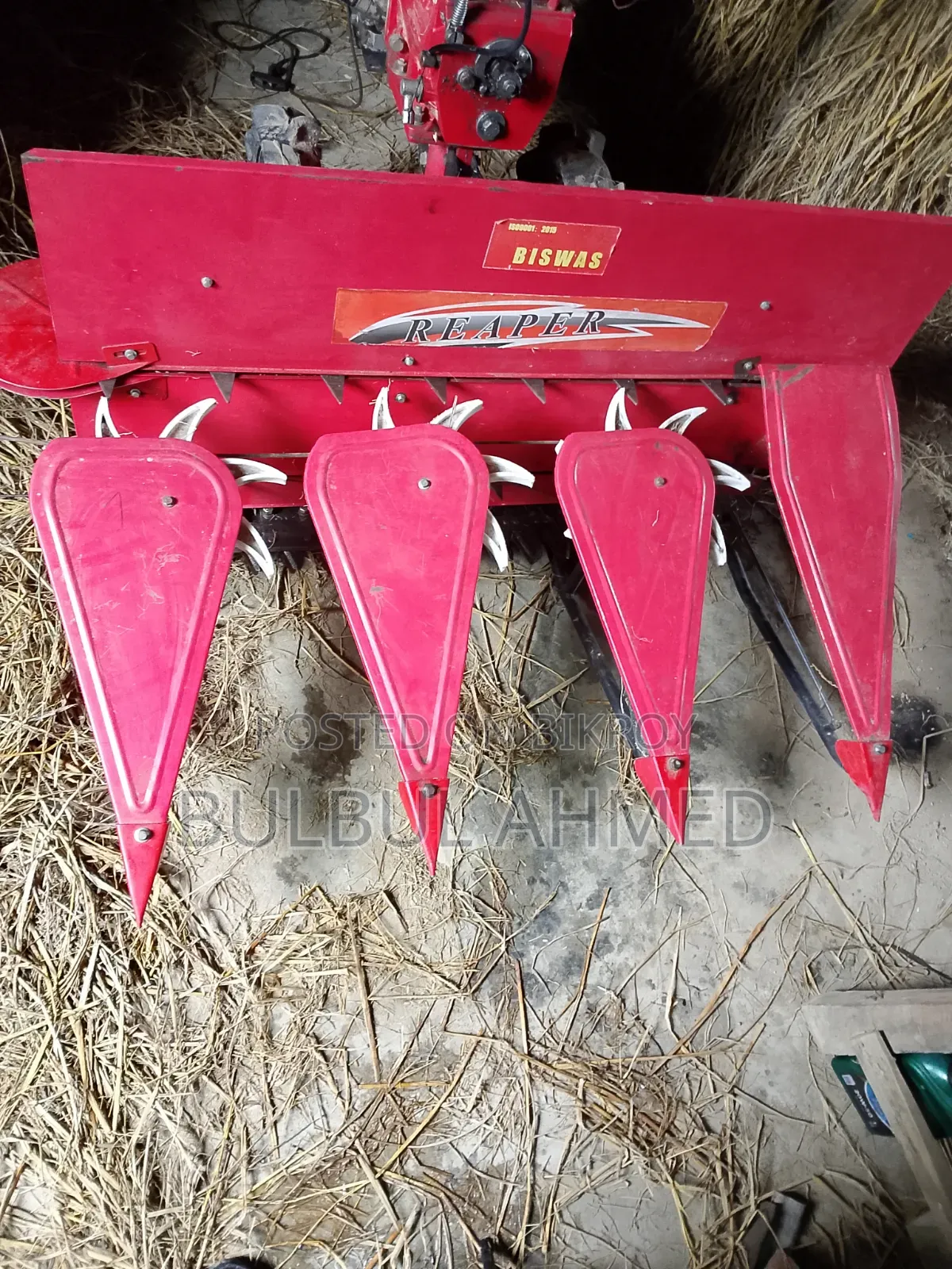Biswas Reaper Machine (Paddy and Wheat Harvesting Machine) for Sale