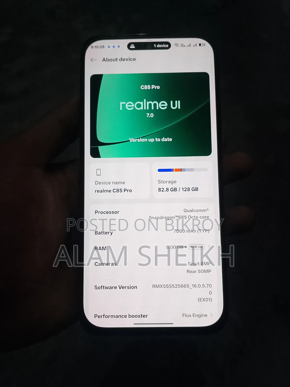 Realme C85 Pro 128 GB Black