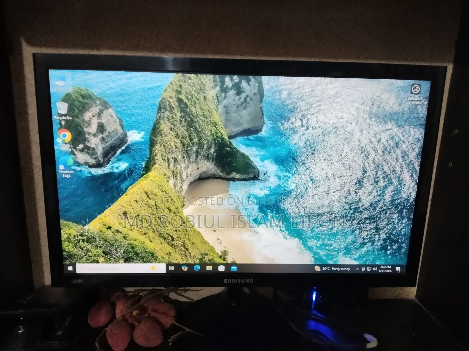 Desktop Computer 6GB Intel SSD 512GB