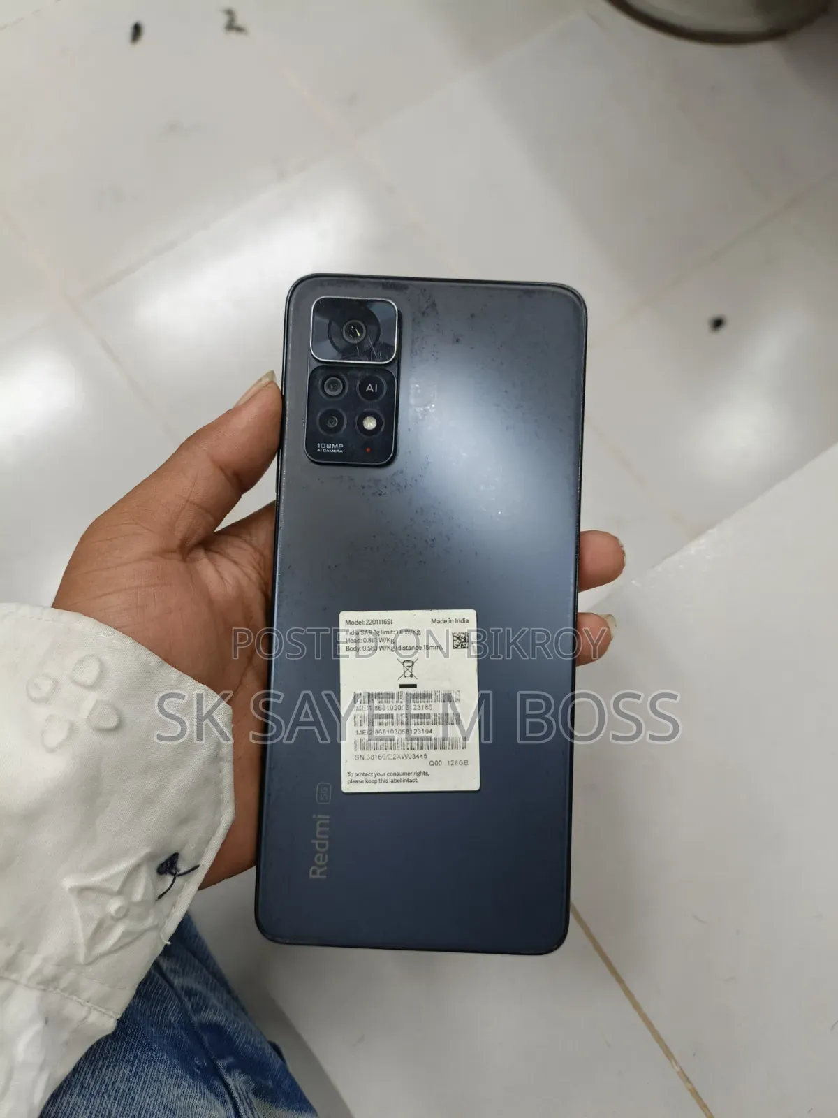 Xiaomi Redmi Note 11 Pro+ 5G 128 GB Black