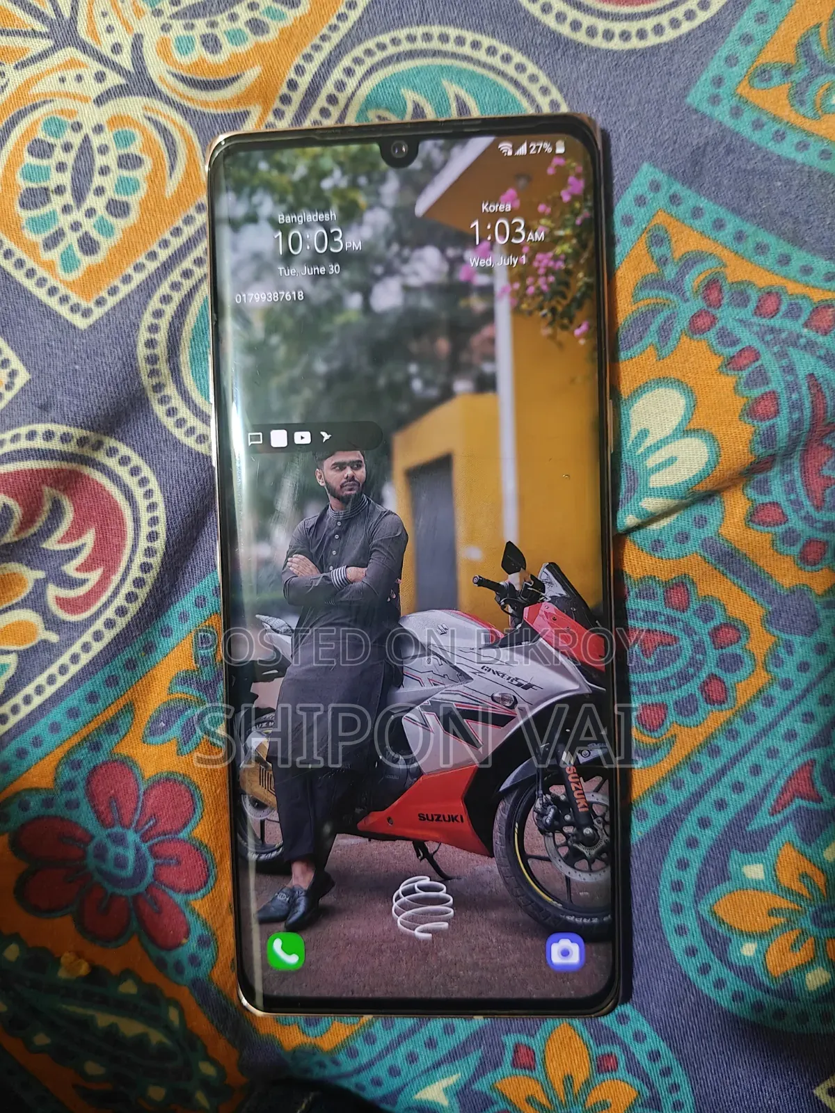 এলজি ভেলভেট ৫জি ১২৮ জিবি রোজ গোল্ড
