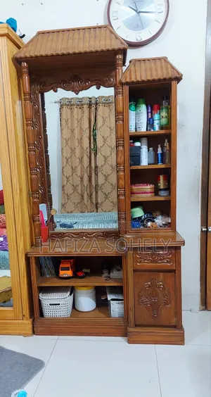Teak wood dressing table.