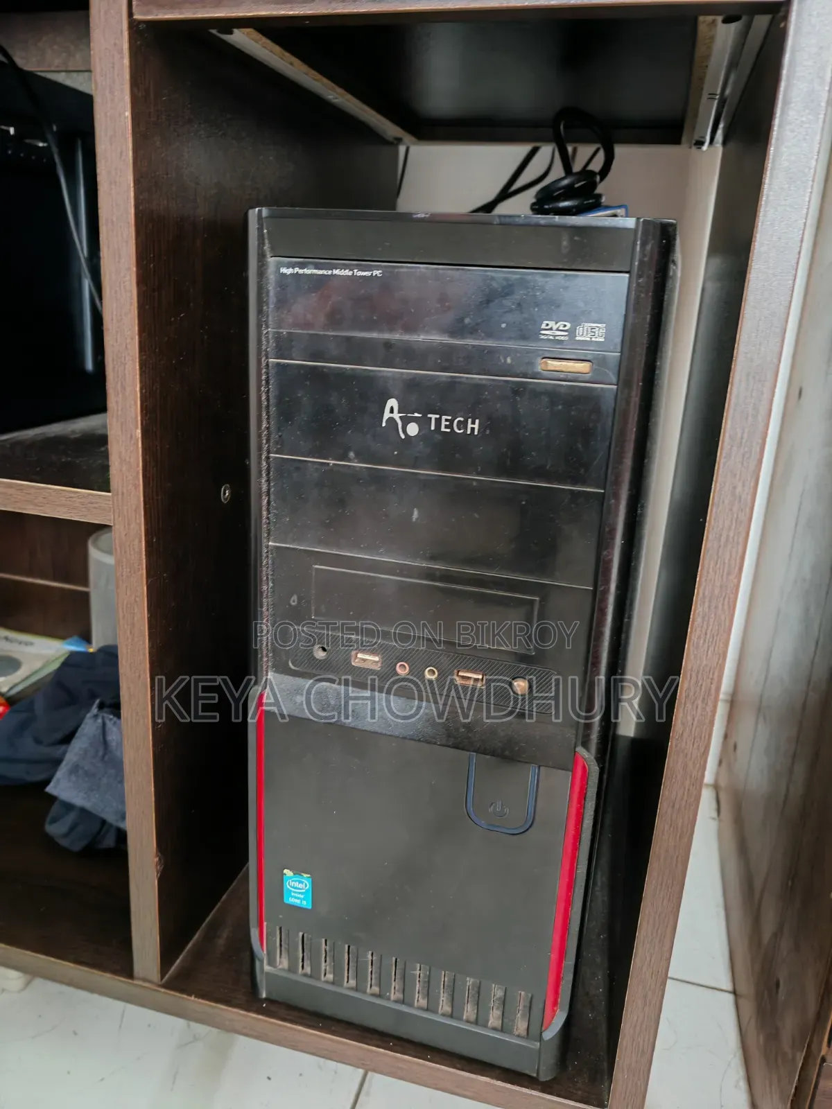 Desktop Computer Asus 8GB Intel Core I3 HDD 1T