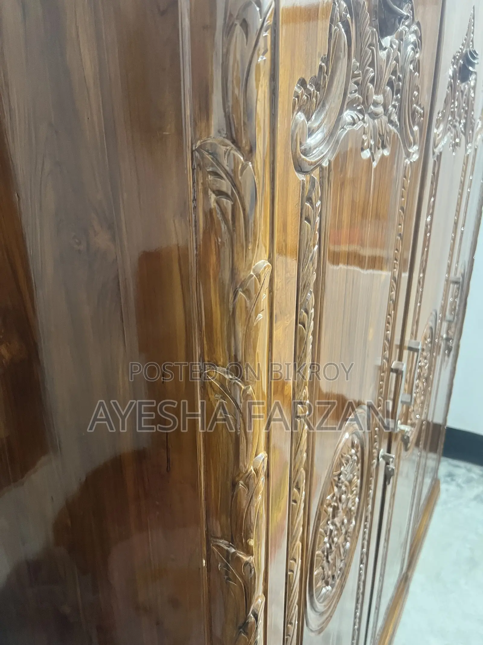 Chittagong Teak Wood Wardrobe