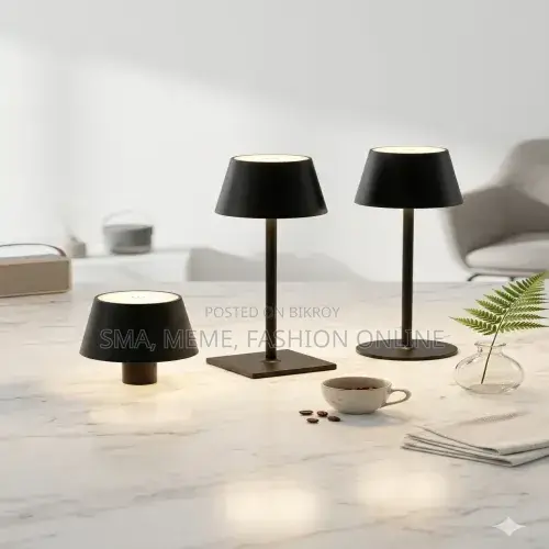 Modern Cordless LED Table Lamp – Rechargeable USB Touch Control