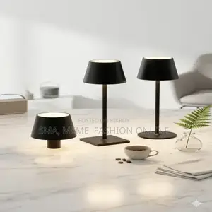 Modern Cordless LED Table Lamp – Rechargeable USB Touch Control