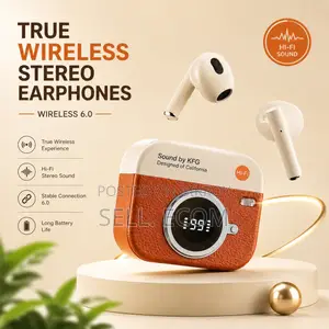 Q86 Retro Camera Design TWS Bluetooth Earbuds