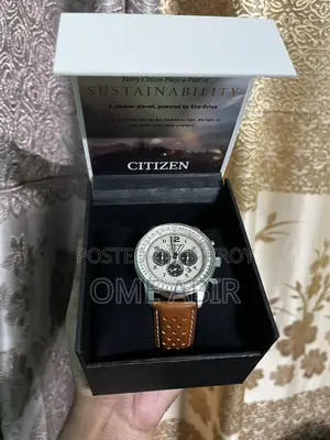 Citizen Eco-Drive Chronograph Cream Dial Men's Watch | CA4500-08X
