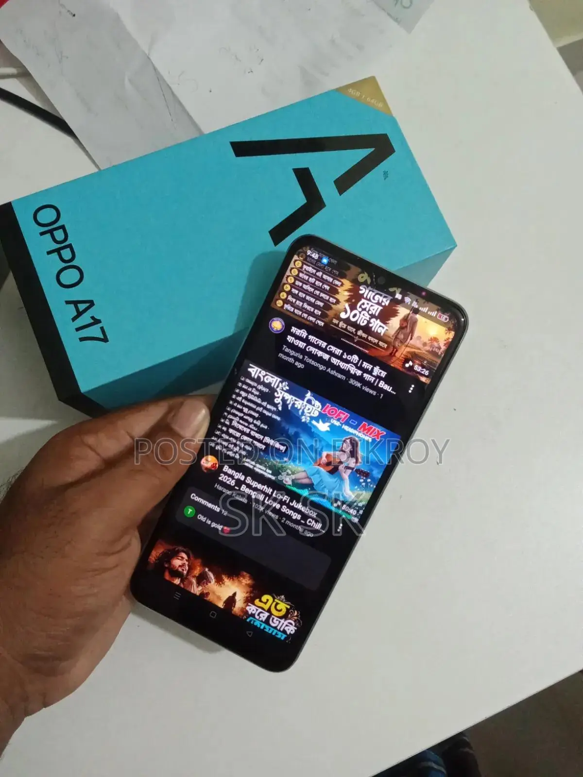 Oppo A17 64 GB Blue
