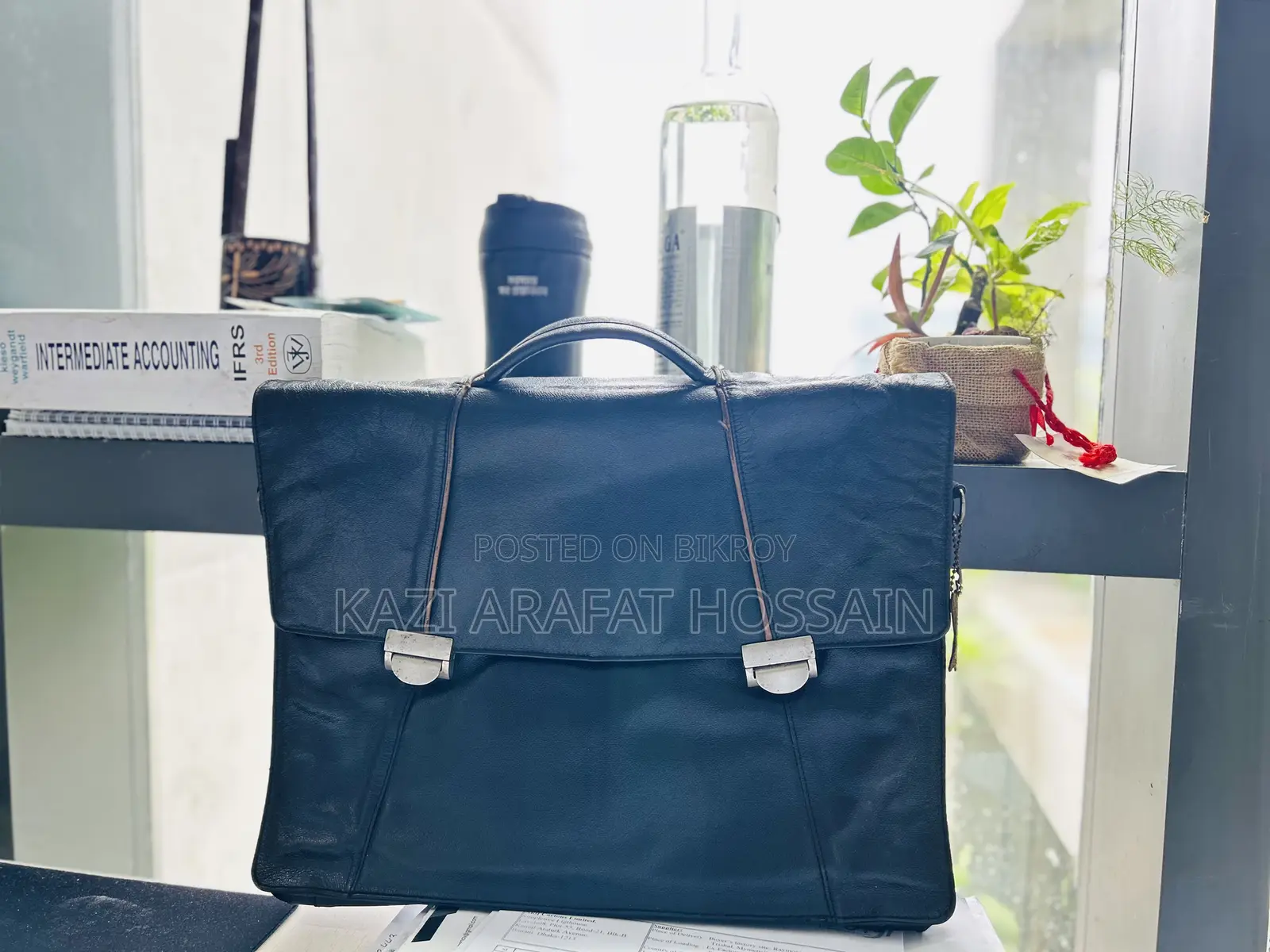 Men Leather Hand Bag
