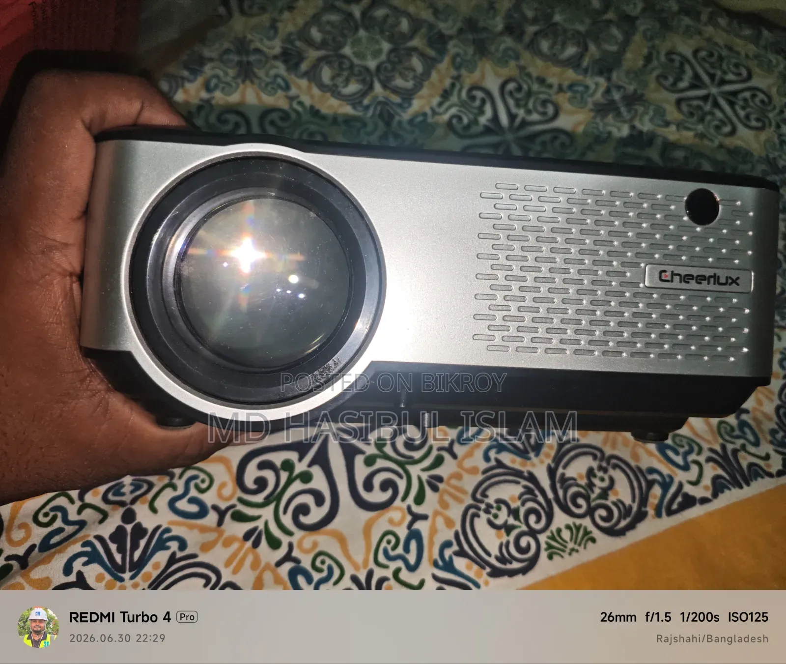 Cheerlux C9 Wifi Projector
