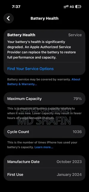 Apple iPhone 15 Pro 256 GB Black
