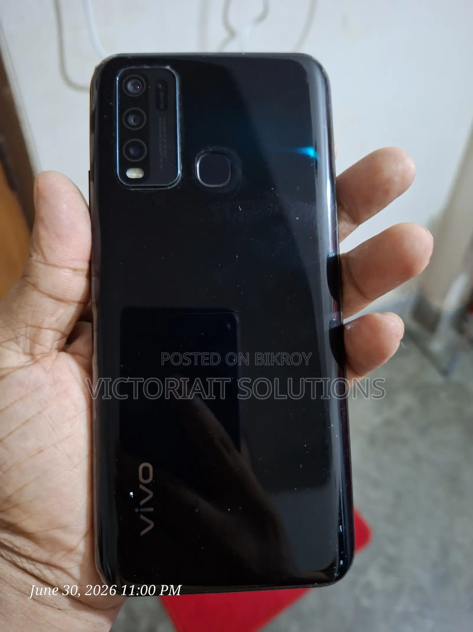 Vivo Y20 64 GB Black