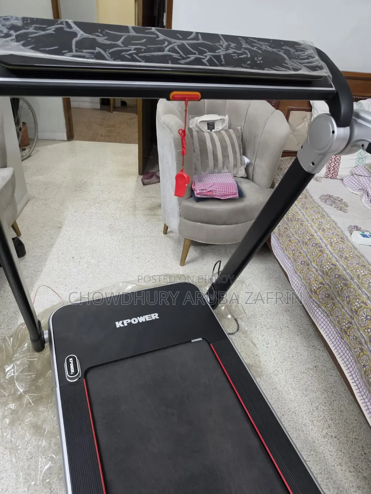 K Power Treadmill With Incline