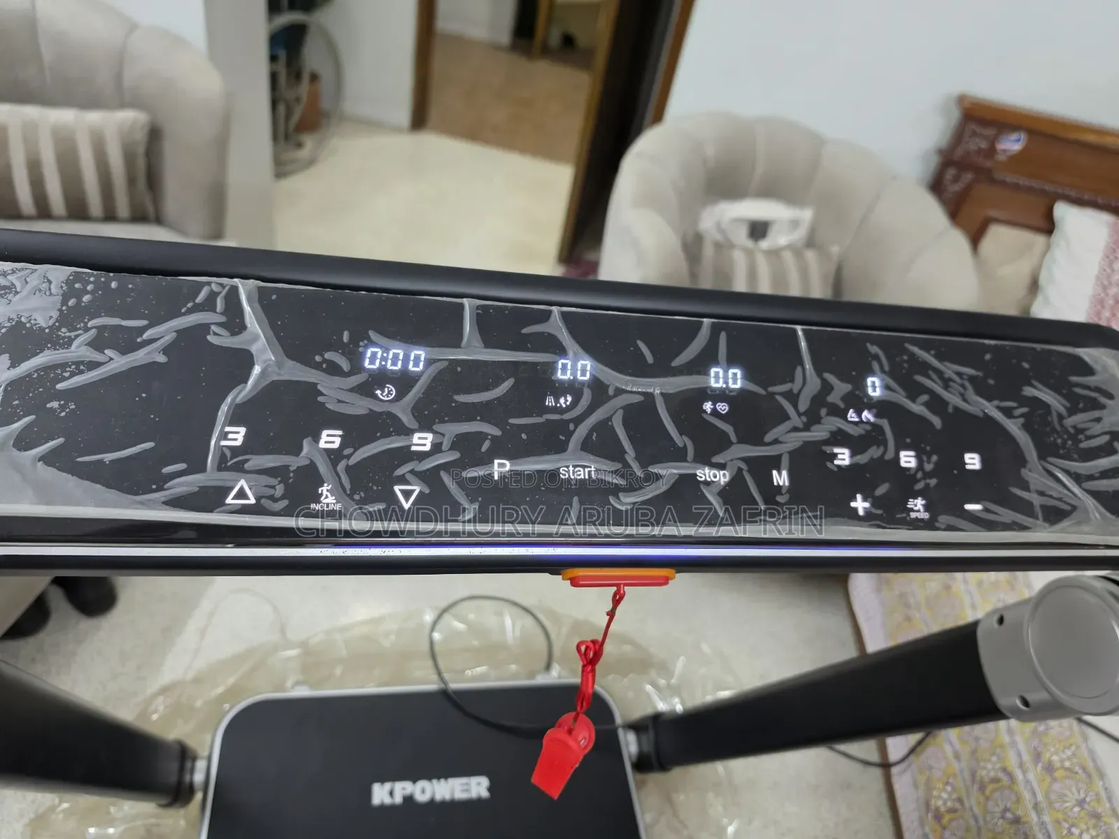 K Power Treadmill With Incline