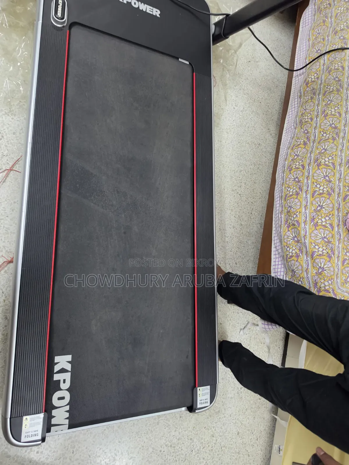 K Power Treadmill With Incline