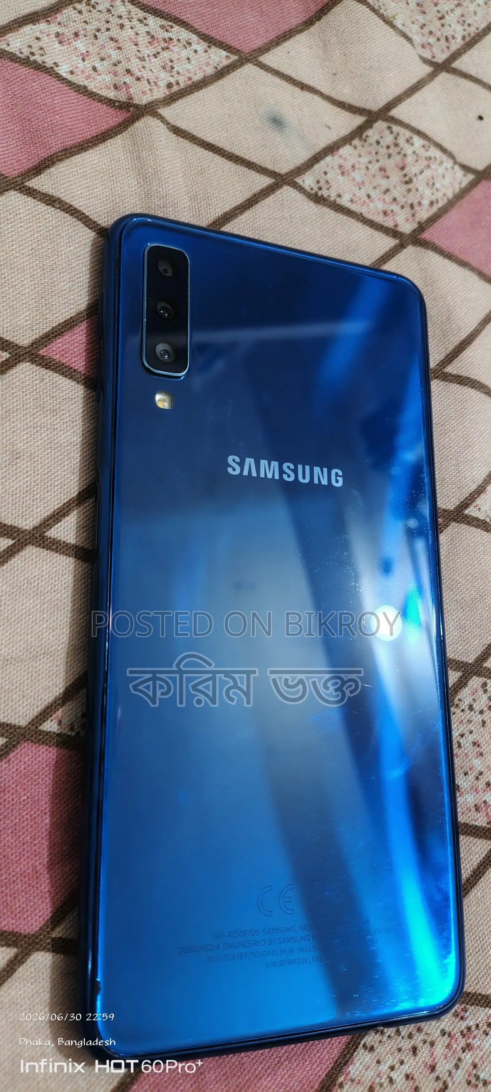 Samsung Galaxy A7 128 GB Silver