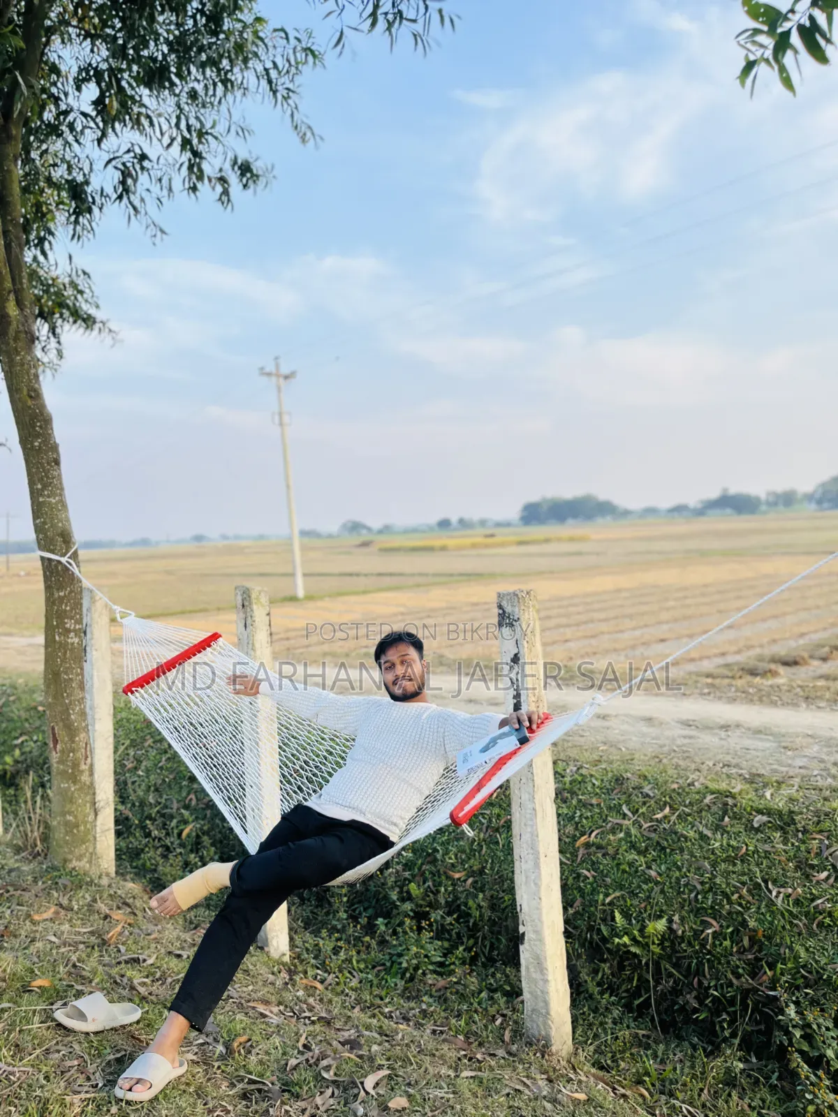 Premium Knotless Hammock Swing