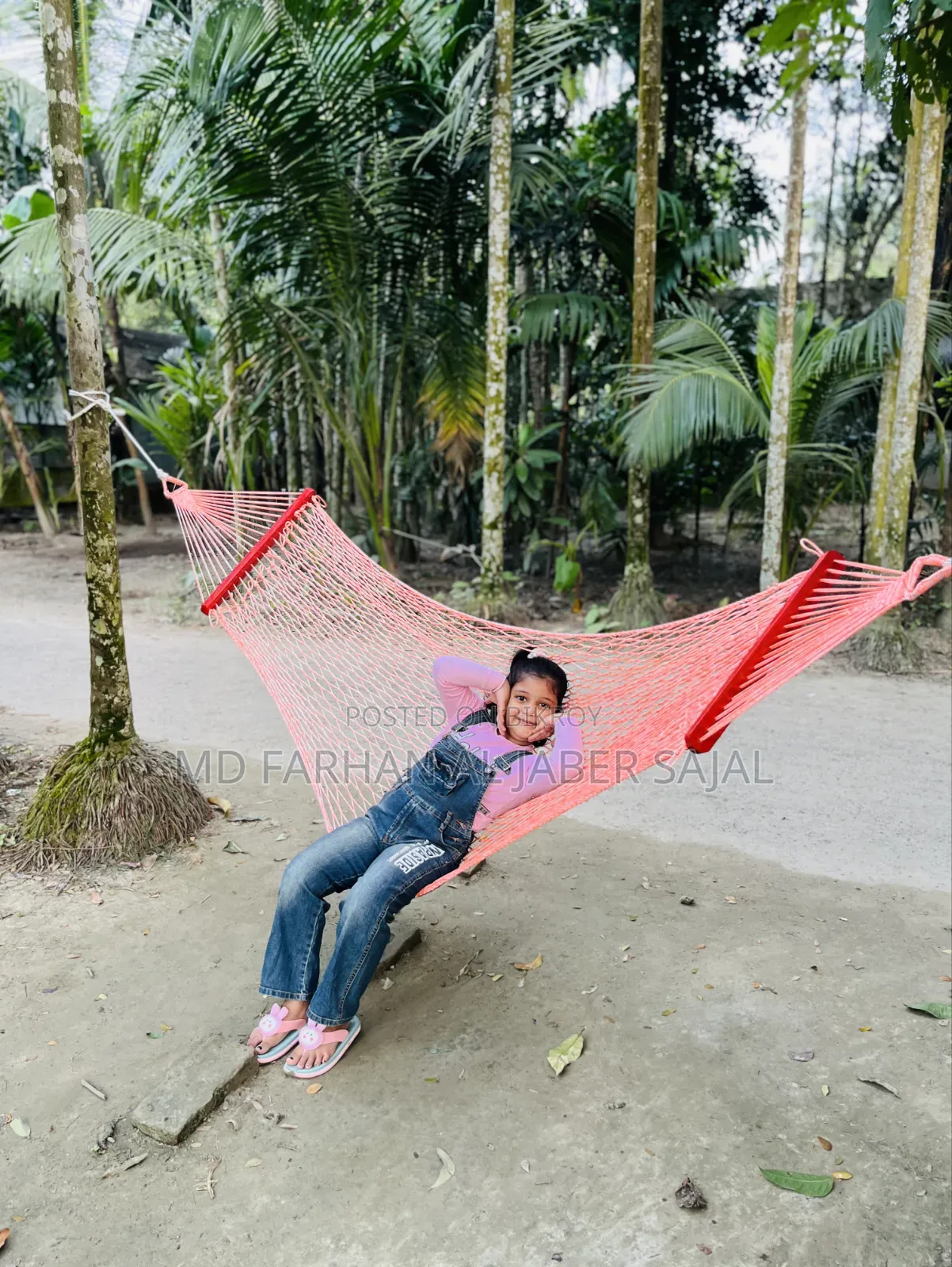 Premium Knotless Hammock Swing