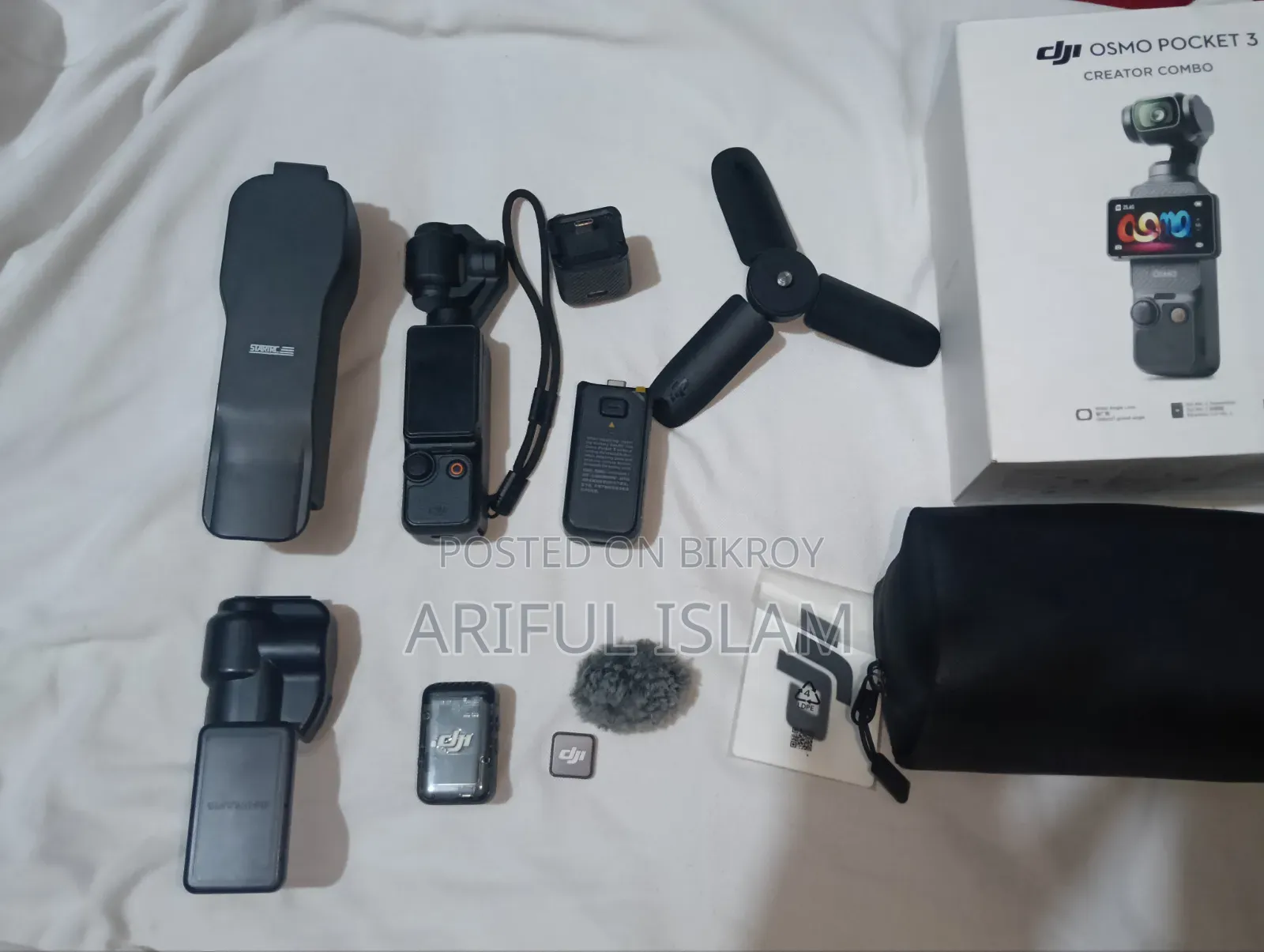 Dji Osmo Pocket 3 ক্যামেরা নতুনের মতন