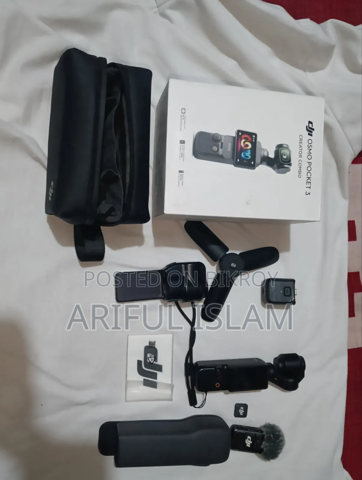 Dji Osmo Pocket 3 ক্যামেরা নতুনের মতন