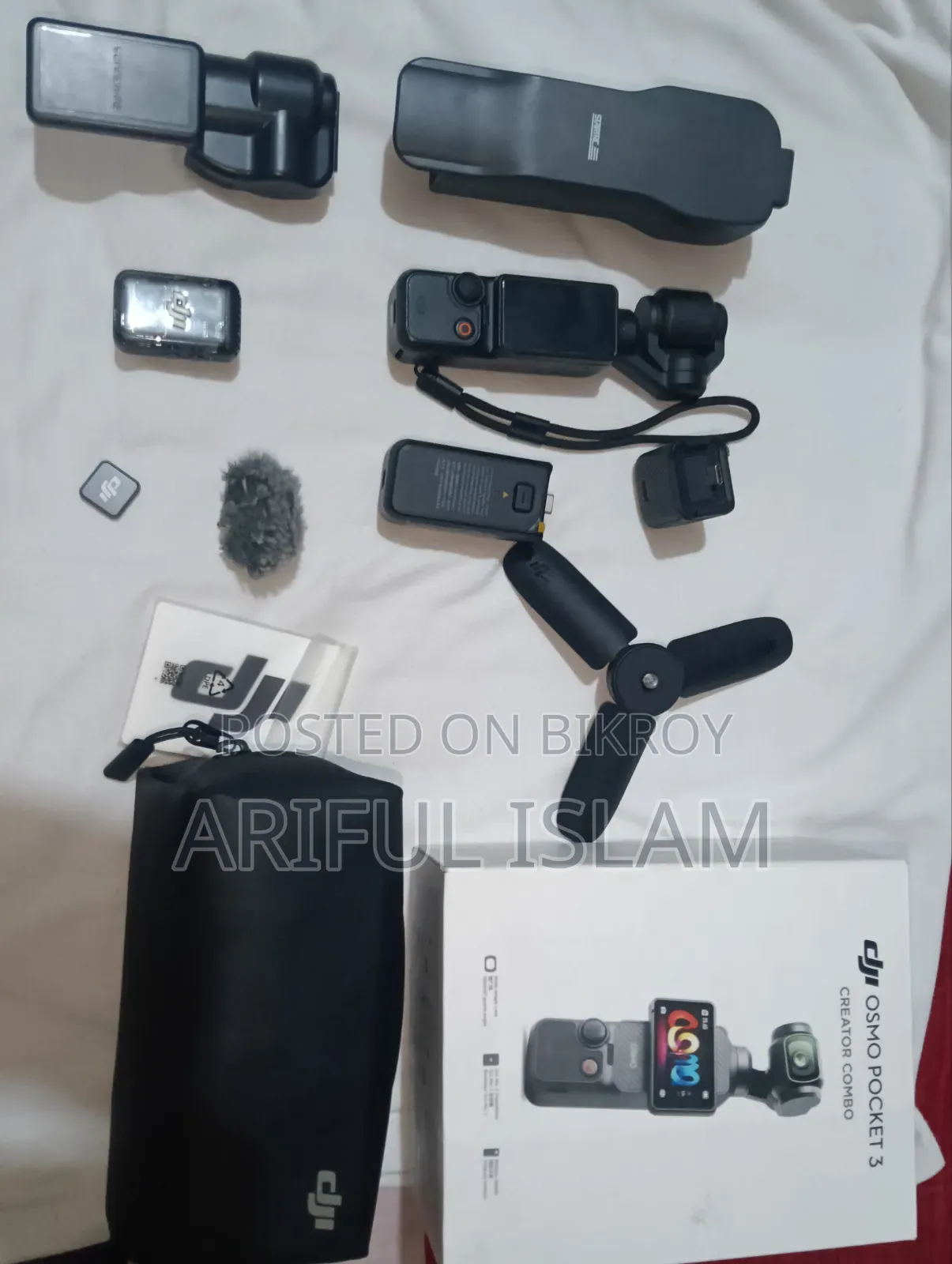 Dji Osmo Pocket 3 ক্যামেরা নতুনের মতন