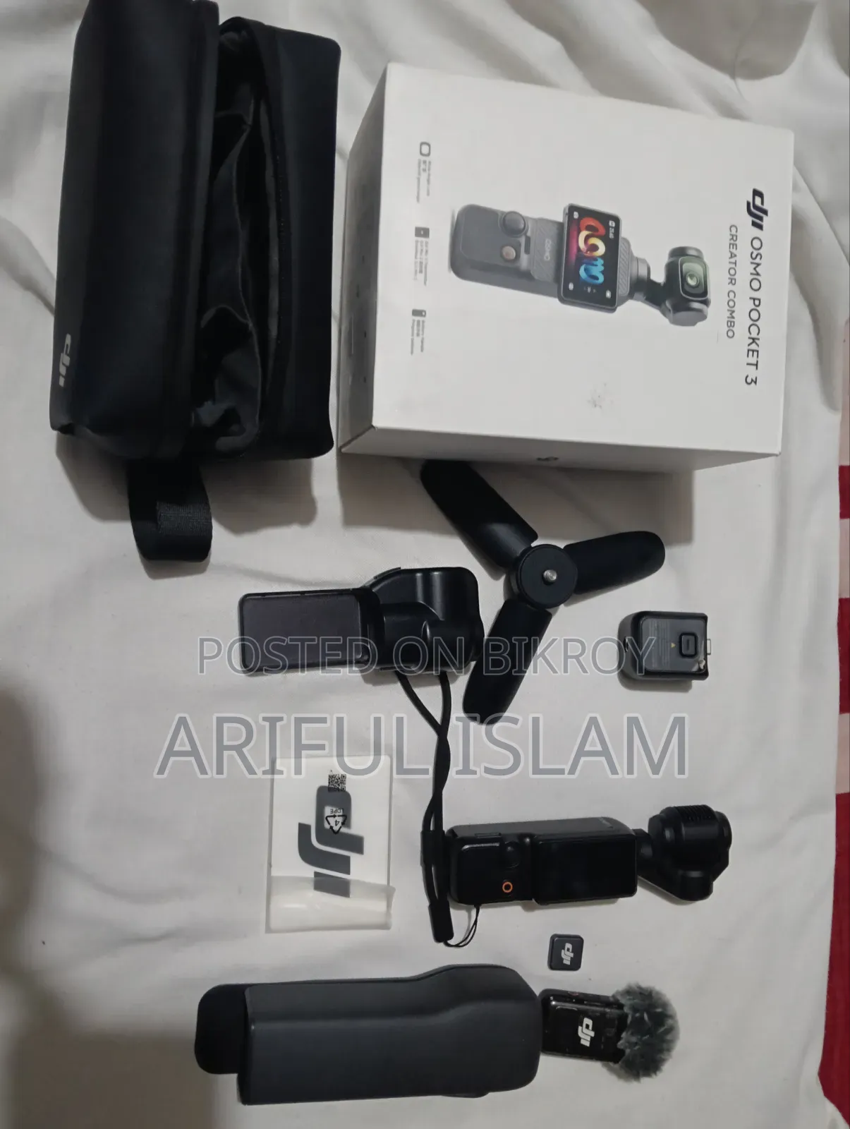 Dji Osmo Pocket 3 ক্যামেরা নতুনের মতন