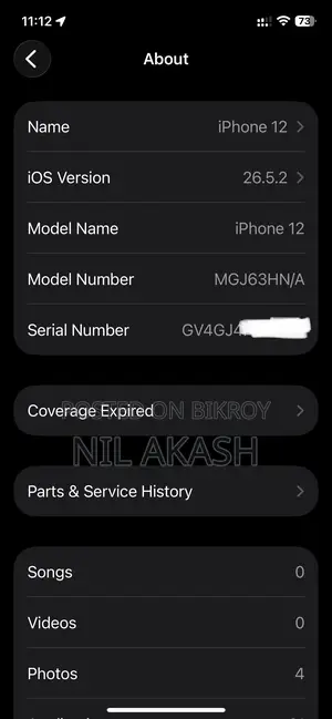 Apple iPhone 12 64 GB White
