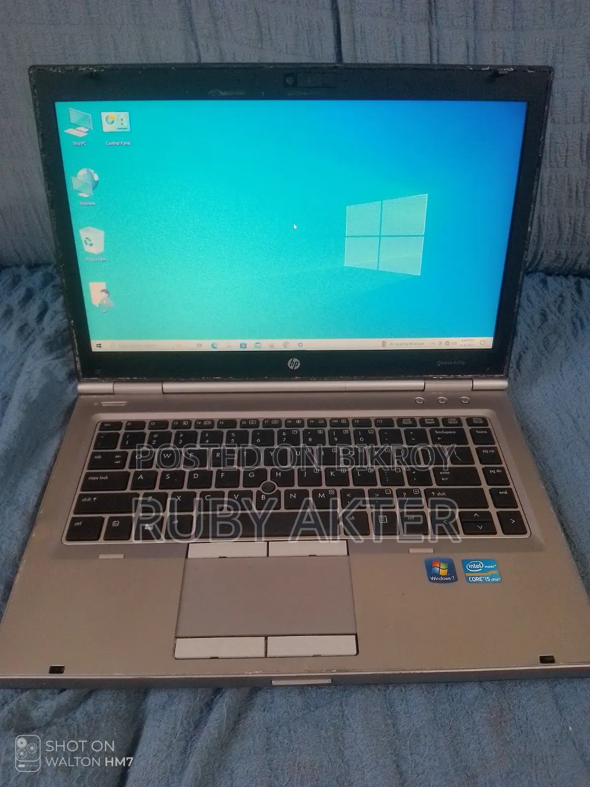 Laptop HP EliteBook 8570P 4GB Intel Core i5 SSD 256GB