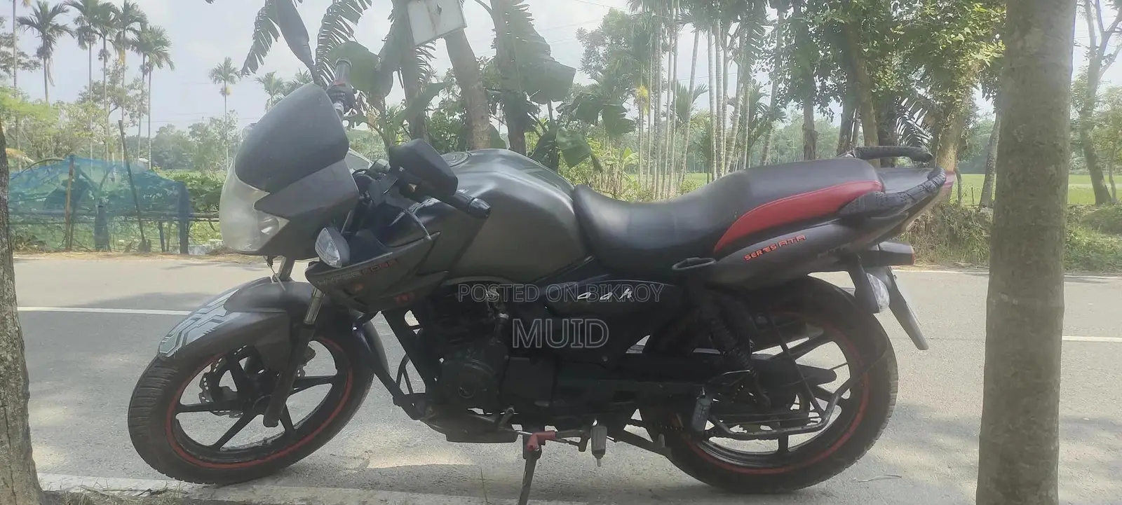 টিভিএস অ্যাপাচি আরটিআর ১৬০ ২ভি ২০১১ গ্রে