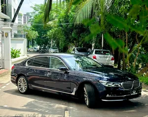 BMW 7 Series 730Li 2016 Blue