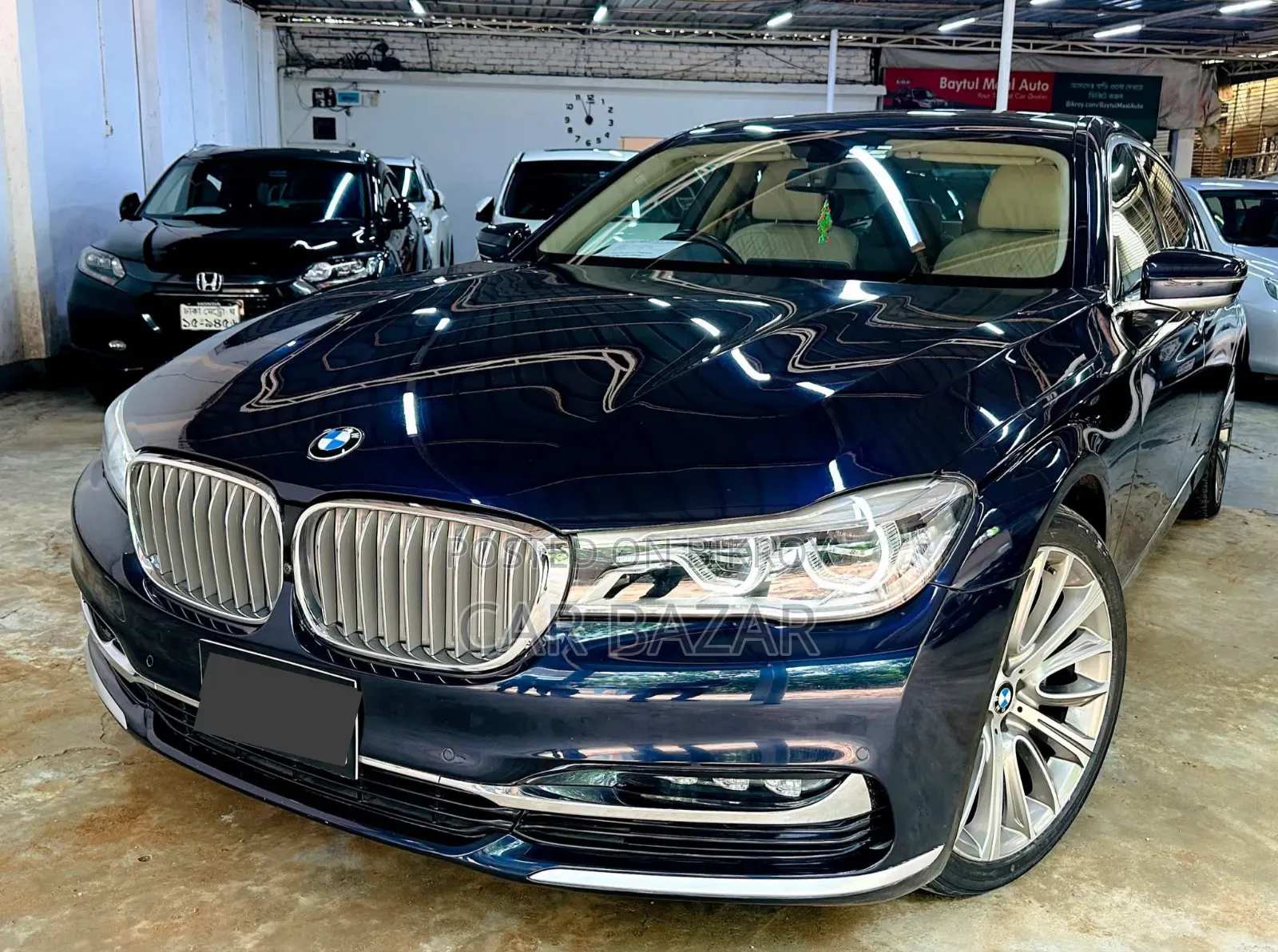 BMW 7 Series 730Li 2016 Blue