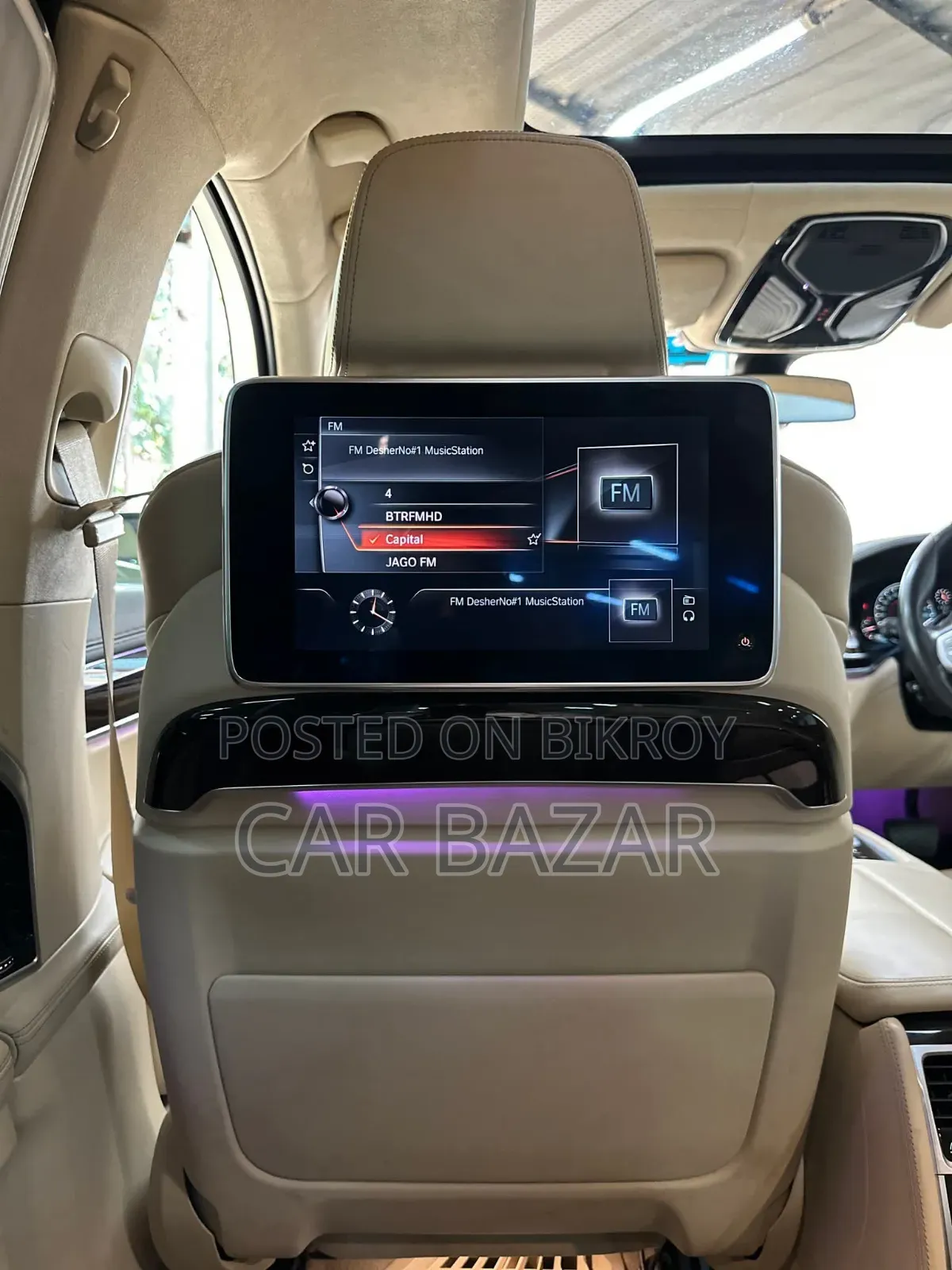 BMW 7 Series 730Li 2016 Blue