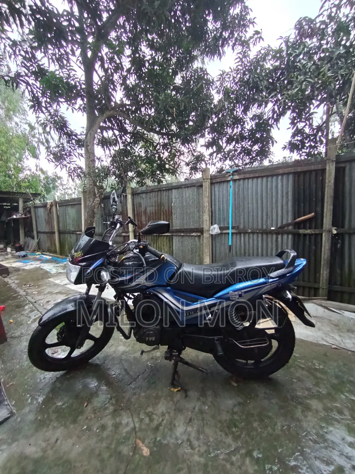 TVS Metro Plus 2023 Blue