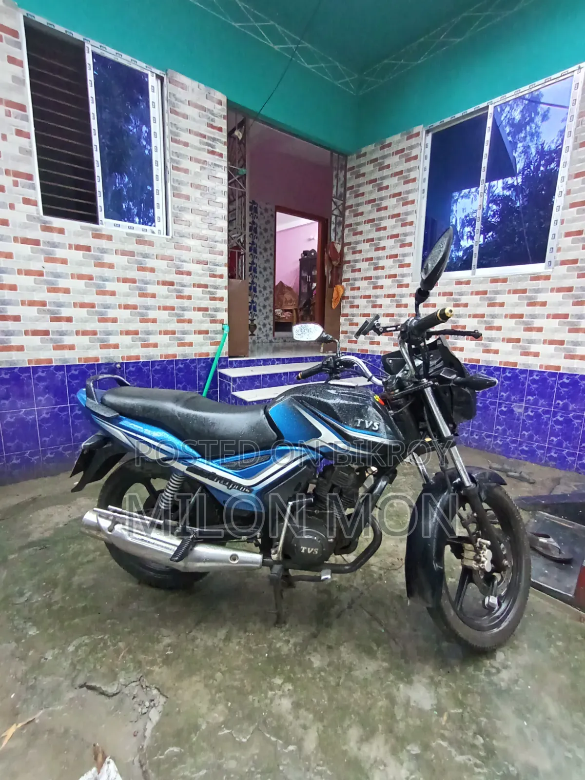 TVS Metro Plus 2023 Blue