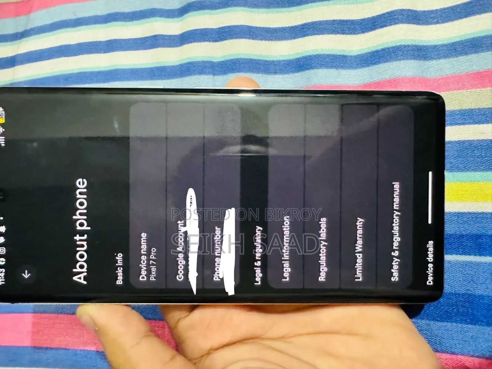 Google Pixel 7 Pro 128 GB
