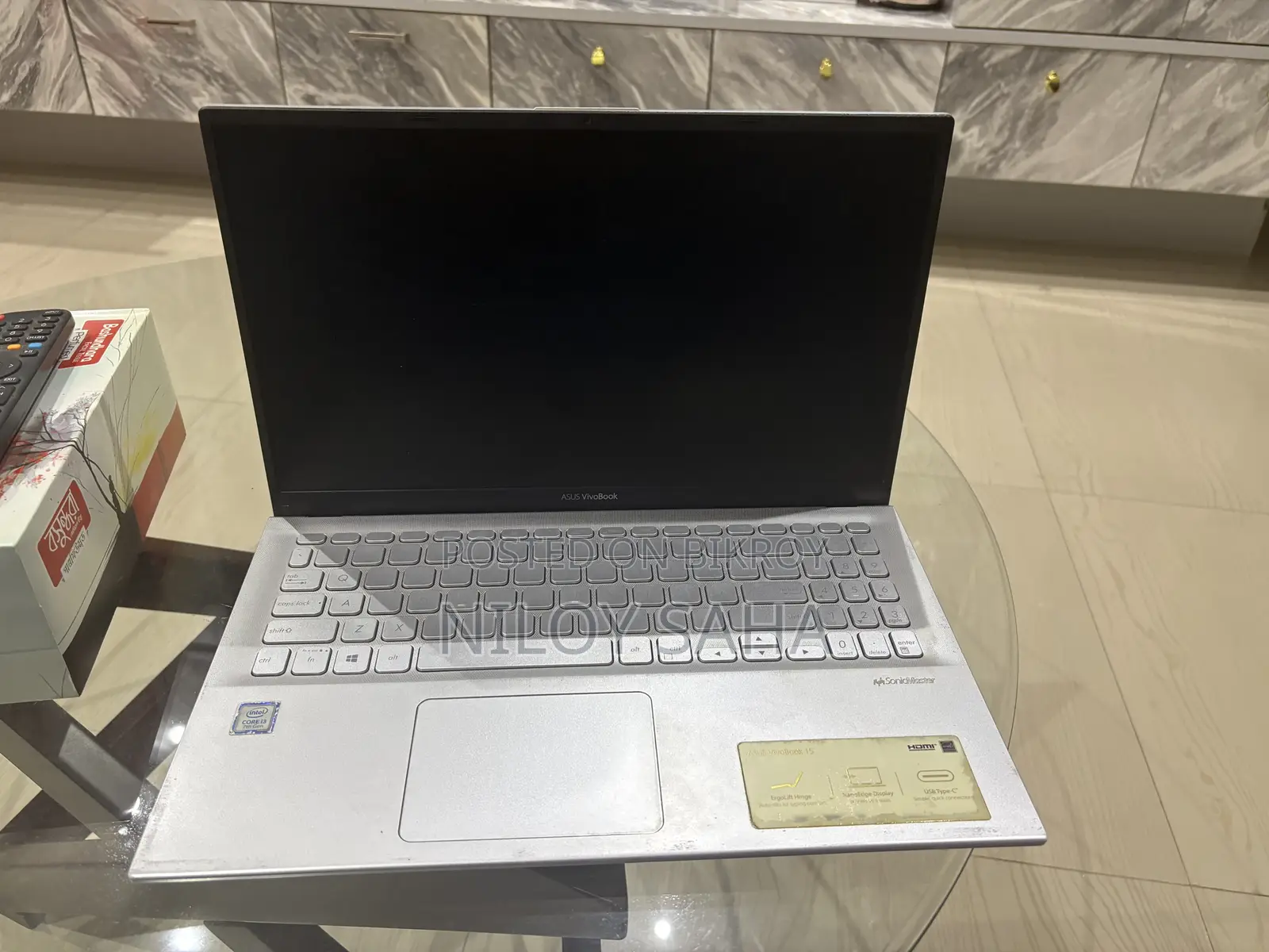 Laptop Asus Vivobook 15 4GB Intel Core i3 SSHD+SSD 256GB