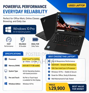 Laptop Lenovo ThinkPad L13 Yoga 8GB Intel Core i5 SSD 512GB