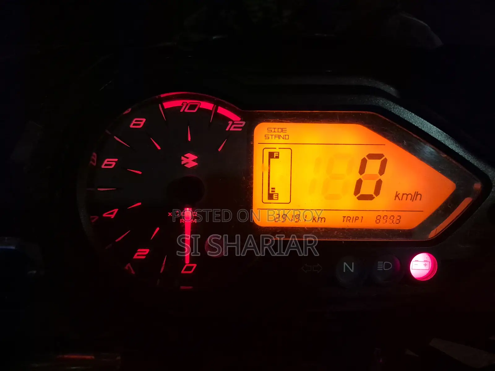 বাজাজ পালসার ১৫০ ২০১৬ লাল