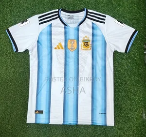 Argentina Home Football Jersey 2026 World Cup