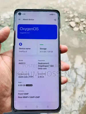 OnePlus 8 128 GB Rose Gold