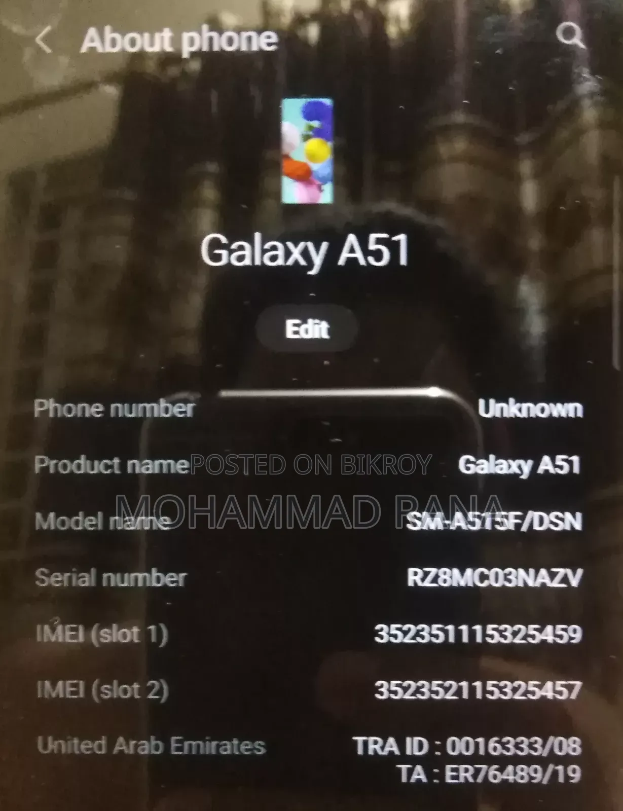 Samsung Galaxy A51 128 GB Blue