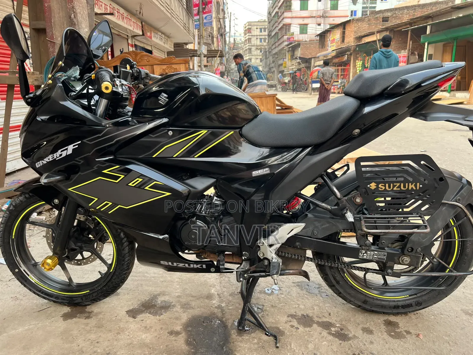 Suzuki Gixxer SF FI 2022 Black