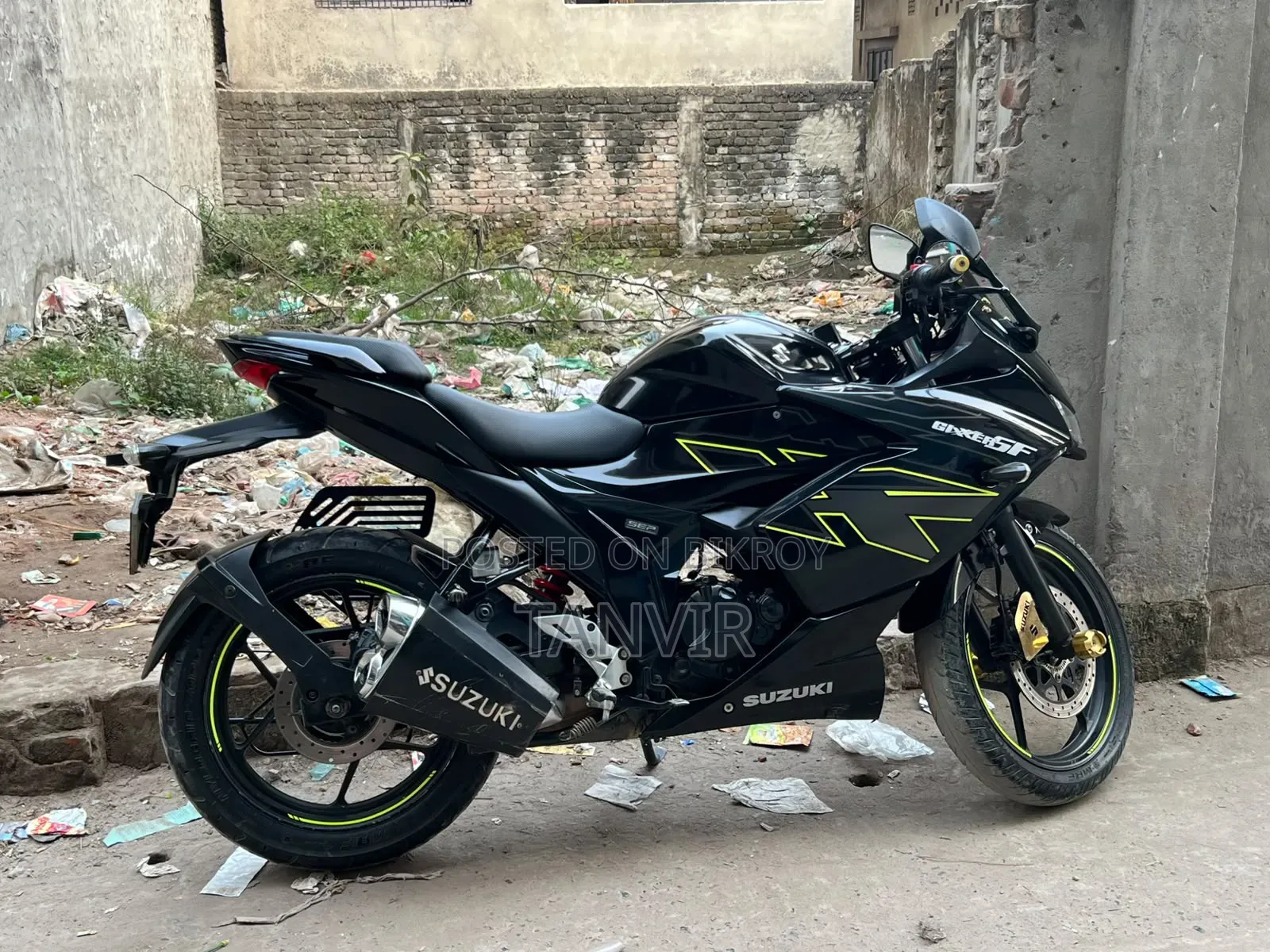 Suzuki Gixxer SF FI 2022 Black
