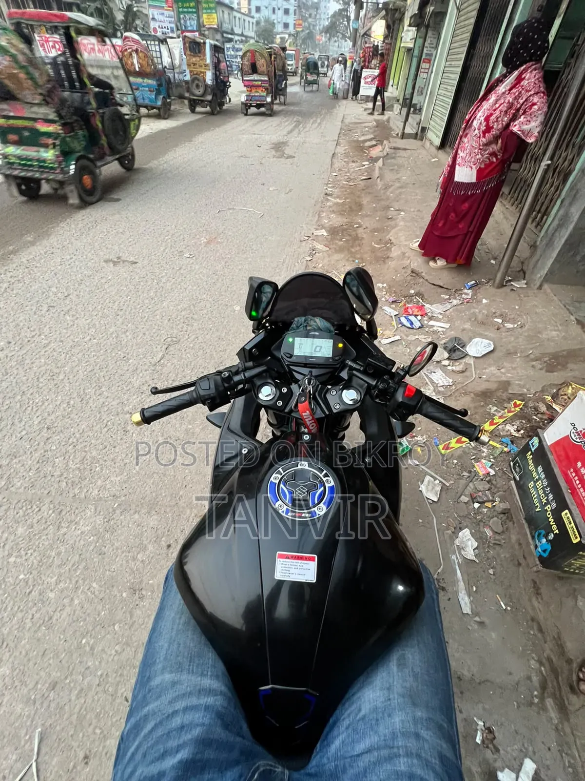 Suzuki Gixxer SF FI 2022 Black