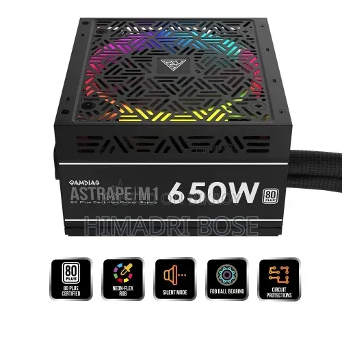 Gamdias Astrape M1 650w (80+ Bronze Certified)