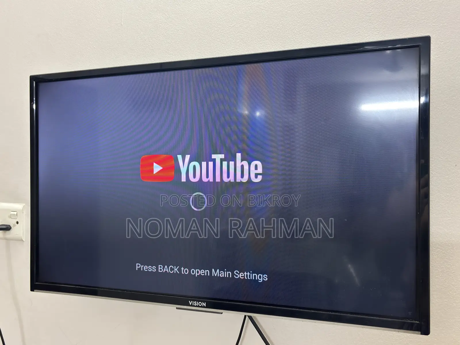Vision Led 32” Tv