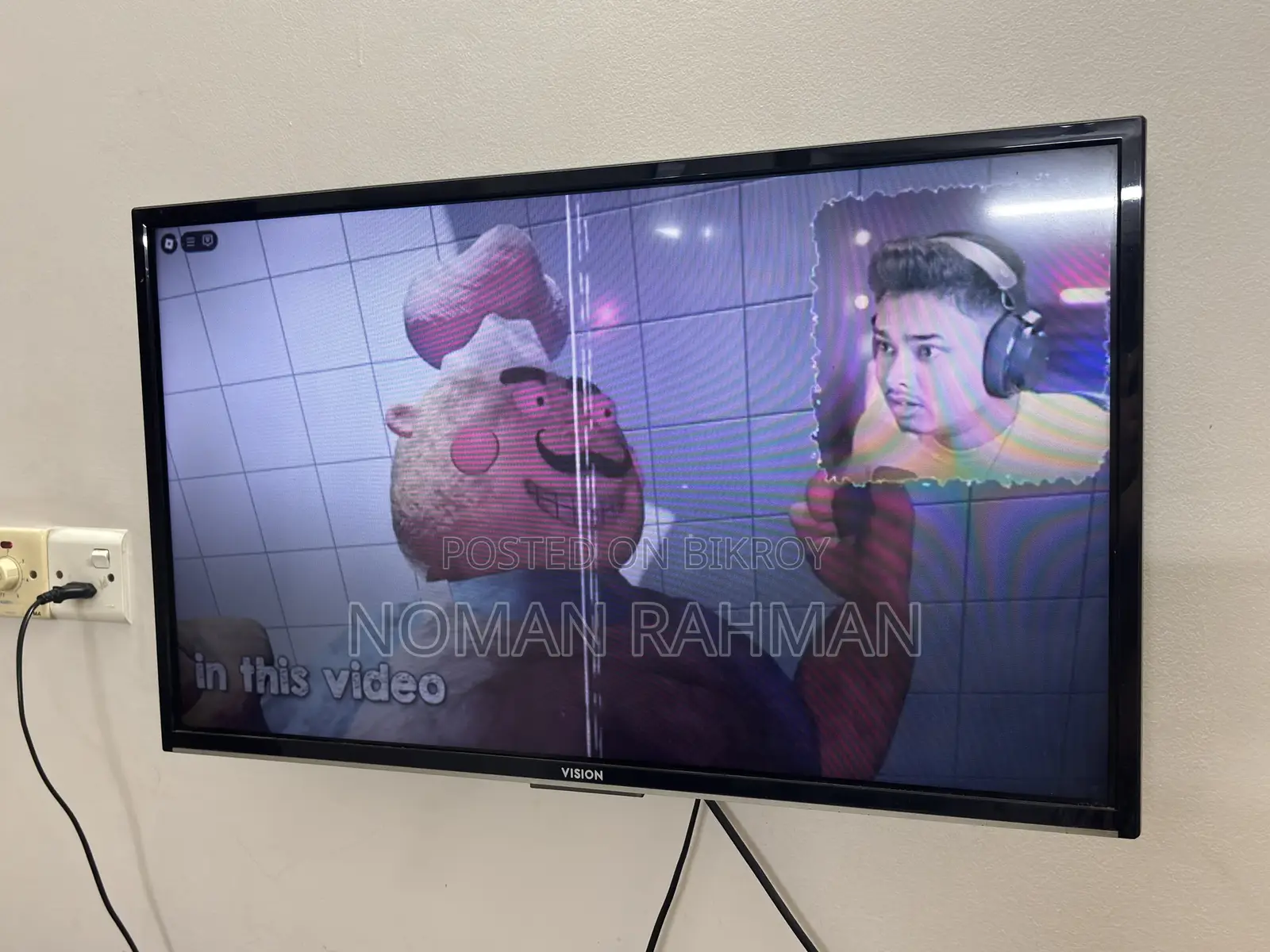 Vision Led 32” Tv
